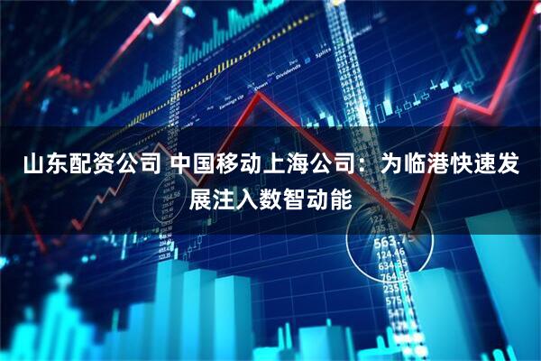 山东配资公司 中国移动上海公司：为临港快速发展注入数智动能